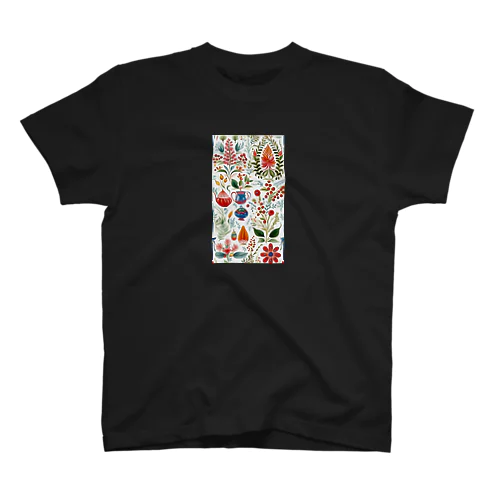 花の詩カップ(The Flower Poetry Cup) Regular Fit T-Shirt