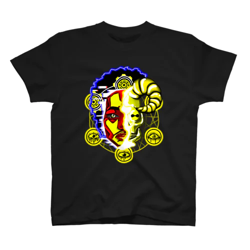 Golden Skull Regular Fit T-Shirt