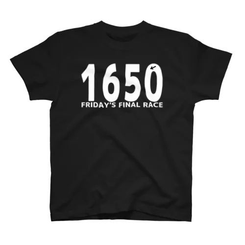 右回り1650m Regular Fit T-Shirt