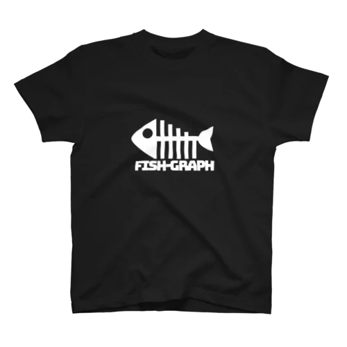 統計大好きFISH-GRAPH T-シャツ スタンダードTシャツ