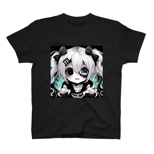 ホラー　かわいいグール１ スタンダードTシャツ