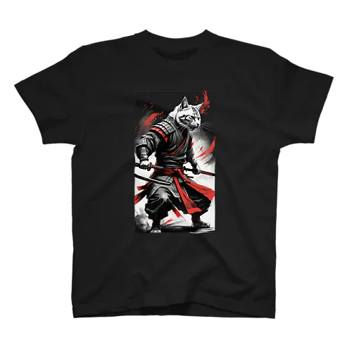 サムライ猫パート1[SAMURAI　CAT] スタンダードTシャツ