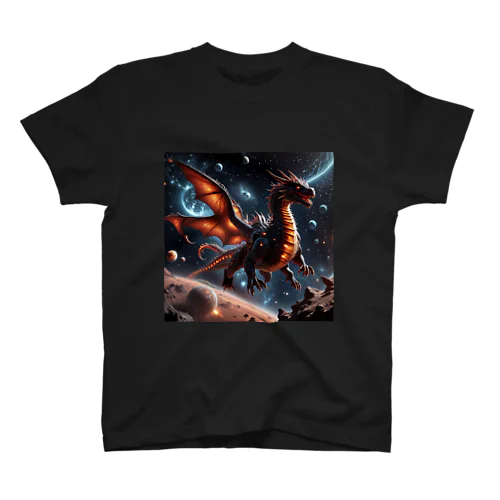宇宙の神秘的なドラゴン スタンダードTシャツ