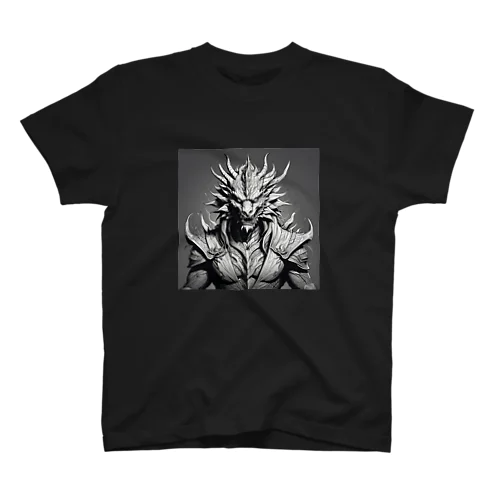 ドラゴン 鉛筆画03 Regular Fit T-Shirt