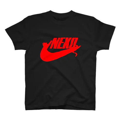 NEKO（赤） Regular Fit T-Shirt