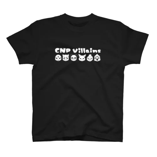 CNPVillains 6アイコンWH スタンダードTシャツ