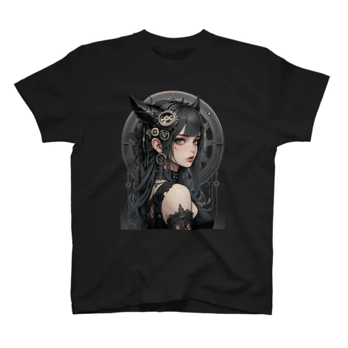 STeAMPuNK+GOTHiCGiRL_00002 スタンダードTシャツ