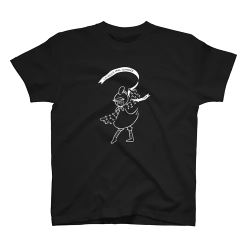 にわとりちゃん/濃色 スタンダードTシャツ