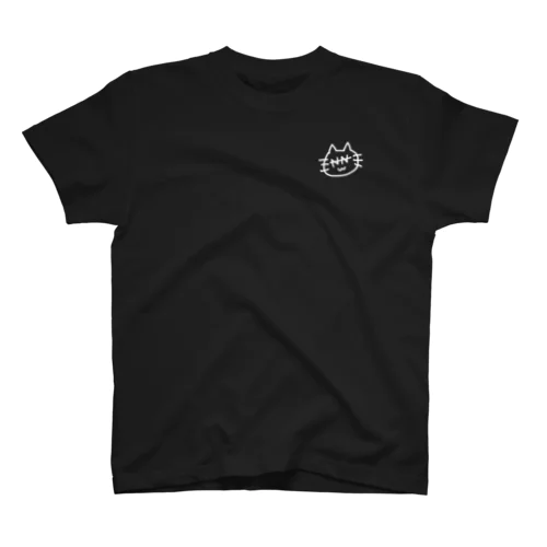 NANA猫ちゃん(NANAサングラスver.)黒Tシャツ対応 Regular Fit T-Shirt