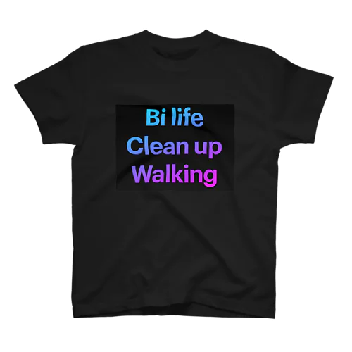 Bi life Clean up Tシャツ ユニバース Regular Fit T-Shirt