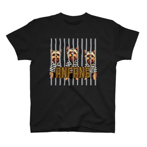 ANFANG PRISON YORKIE Regular Fit T-Shirt