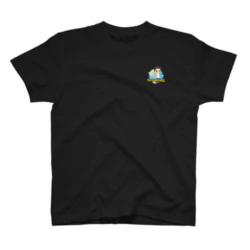 Tシャツ / 全6色（イラスト+文字ロゴ） Regular Fit T-Shirt