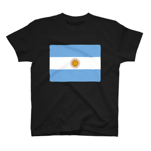 アルゼンチンの国旗 スタンダードTシャツ