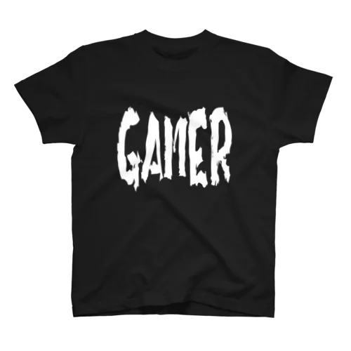 GAMER(白) Regular Fit T-Shirt