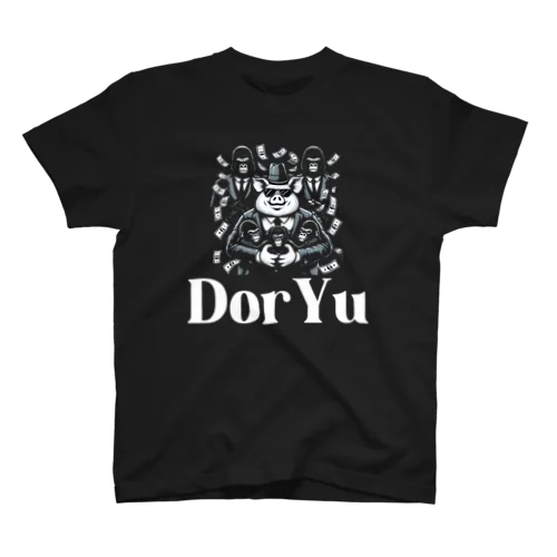 DorYu　King Pig T-Shirt (Black & Color) スタンダードTシャツ