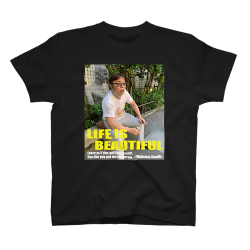 【KENTA】 LIFE IS BEAUTIFUL Tシャツ スタンダードTシャツ