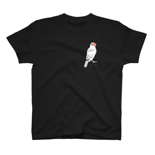 春まち桜文鳥 スタンダードTシャツ