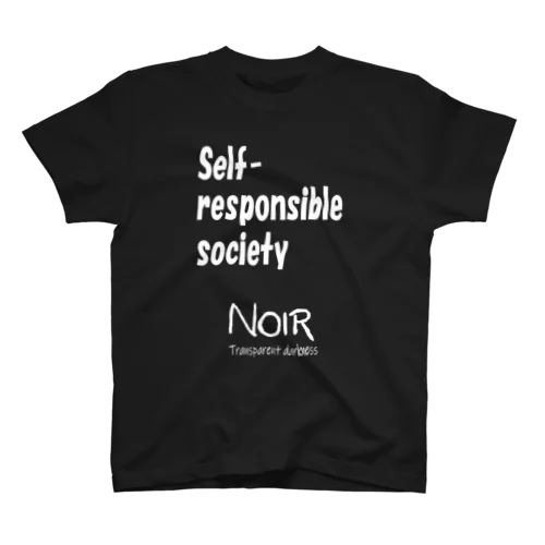 Self-responsible society（自己責任社会） スタンダードTシャツ