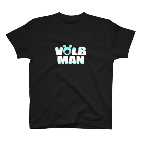 VOLBMAN ロゴ (白) Regular Fit T-Shirt
