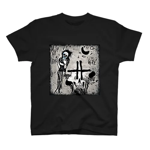 Skull and bones 2 スタンダードTシャツ