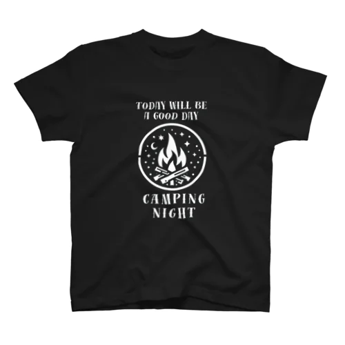 camping night スタンダードTシャツ