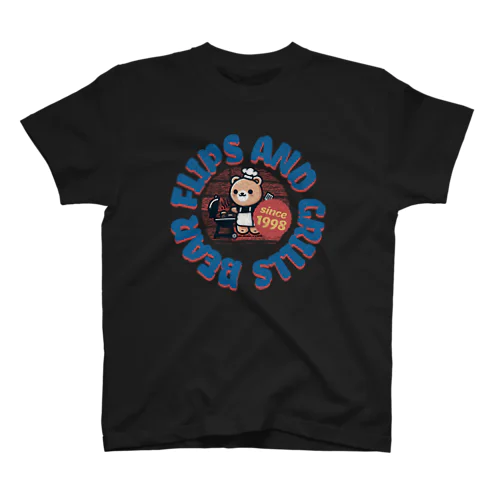 Tropical BBQ Bear Regular Fit T-Shirt