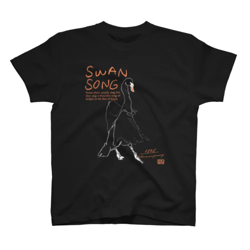 SWAN SONG（White Line） Regular Fit T-Shirt