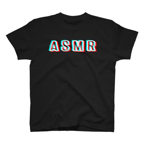 【MBTIシリーズ？】ASMR Tシャツ[黒] Regular Fit T-Shirt