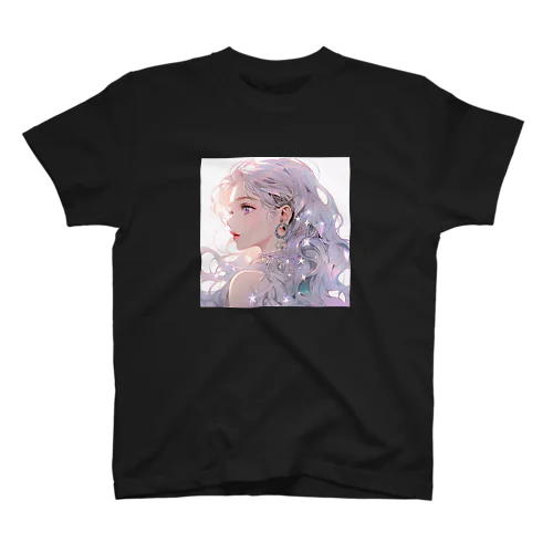 星と少女 Regular Fit T-Shirt