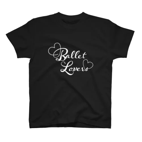 Ballet Lovers white Regular Fit T-Shirt