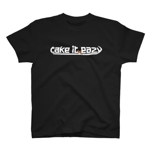 Take it eazy 気楽にいこうよ〜Tシャツ（文字色白） スタンダードTシャツ