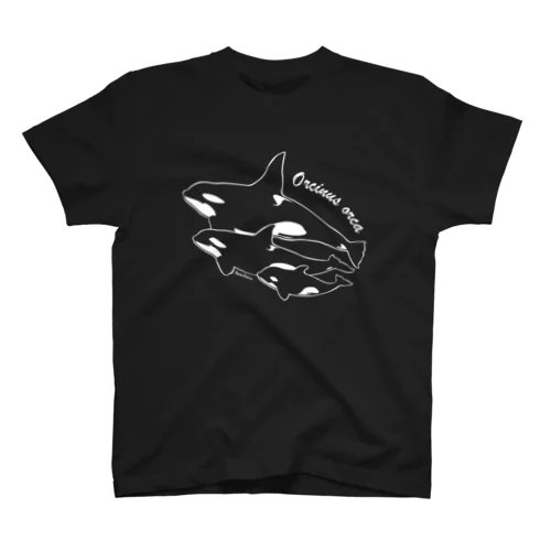 シャチOrcinus orca＊白版Tシャツ Regular Fit T-Shirt