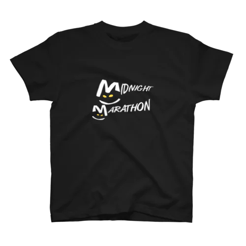 MIDNIGHT MARATHON WHT スタンダードTシャツ