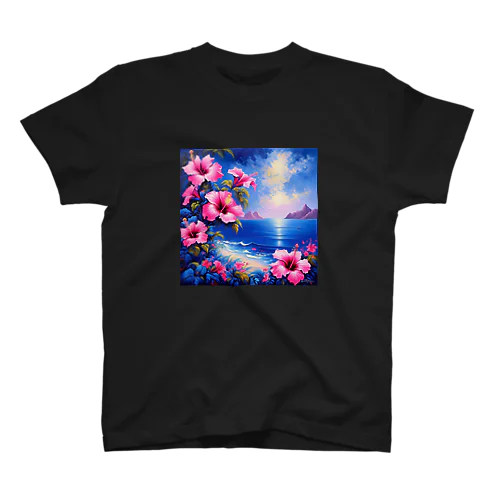 日本の風景:南国の楽園、Japanese scenery: Tropical Paradise スタンダードTシャツ