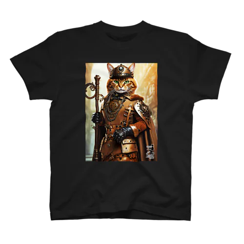 伯爵・探検家「アルトマイアー」猫 スチームパンク Regular Fit T-Shirt