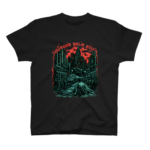 Dystopian Urban Street Regular Fit T-Shirt