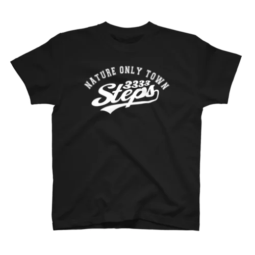 3333STEPS(フロントWH) Regular Fit T-Shirt