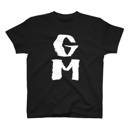 GM(白) Regular Fit T-Shirt