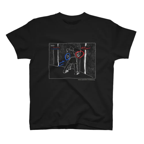 cage wrestling BLACK スタンダードTシャツ