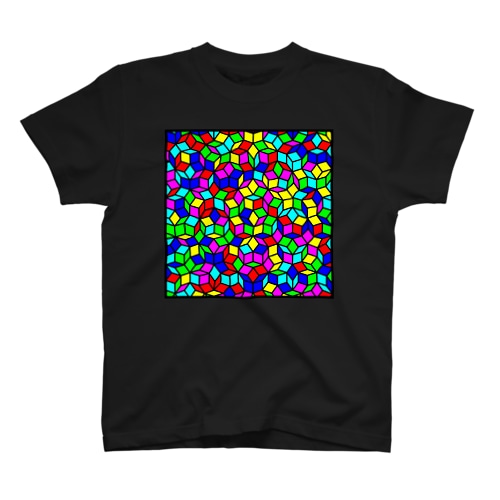 ペンローズモザイク（カラー） Regular Fit T-Shirt