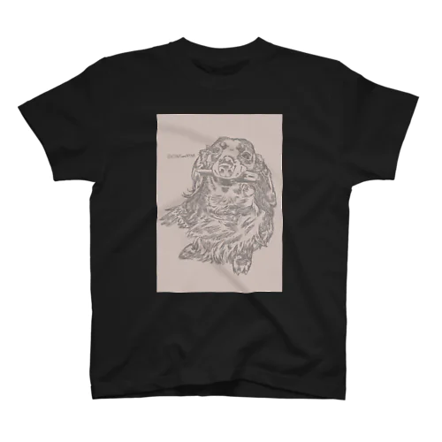 オクラ大好きダックス（縦）CONYandNYNA Regular Fit T-Shirt