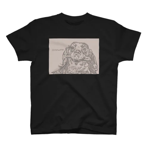 オクラ大好きダックス（半身）CONYandNYNA Regular Fit T-Shirt