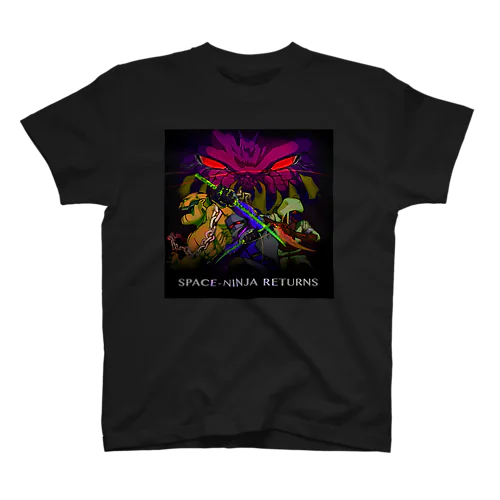 SPACE-NINJA RETURNS Regular Fit T-Shirt