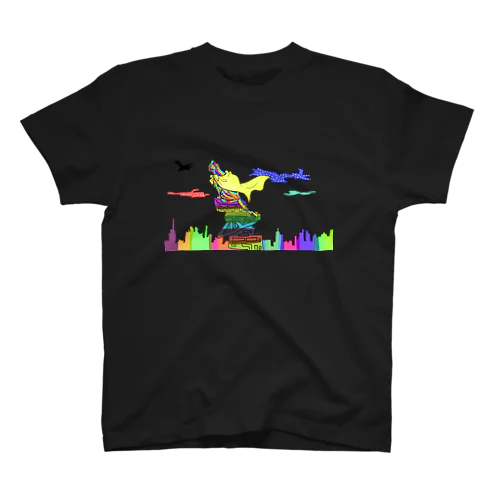すーぱーにゃん Regular Fit T-Shirt