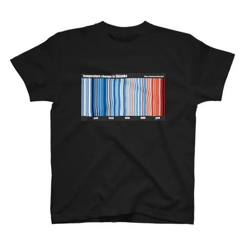 Temperature change in Shizuoka Regular Fit T-Shirt