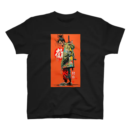 赤い戦士 Regular Fit T-Shirt