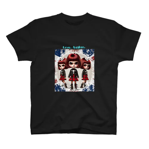 AiちゃんのロンドンパンクTシャツ｜縁なし（濃色Ver.） Regular Fit T-Shirt