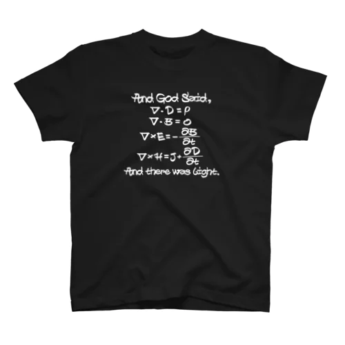 Maxwell's Equations Regular Fit T-Shirt