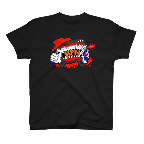 BPNロゴ 黒 Regular Fit T-Shirt