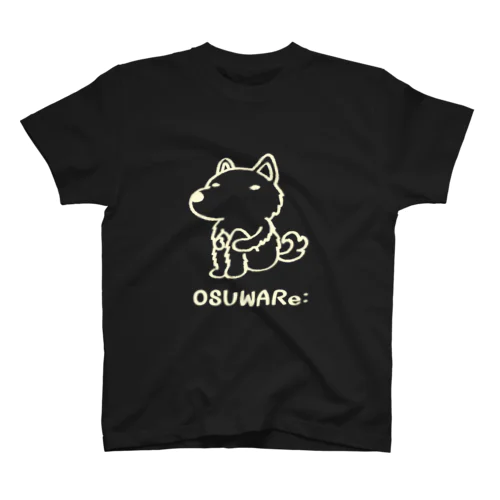 白いイヌくん スタンダードTシャツ